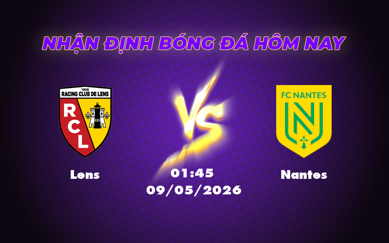 lens nantes 09 05 ligue 1